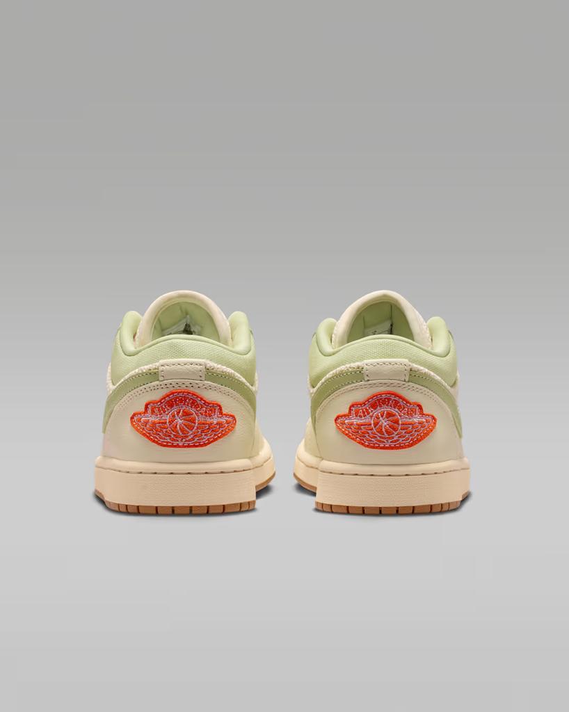 II0569-100 Nike Air Jordan 1 Low Sail/Olive Aura (Женский)