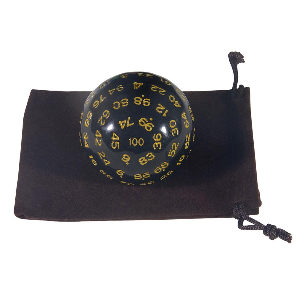 D100 Dice DND Многогранные игральные кости с сумкой для ролевой игры DND