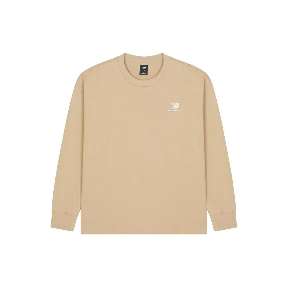 New Balance Sweatshirt Women's Brown (Unisex) Sweatshirts AWT31371 INC