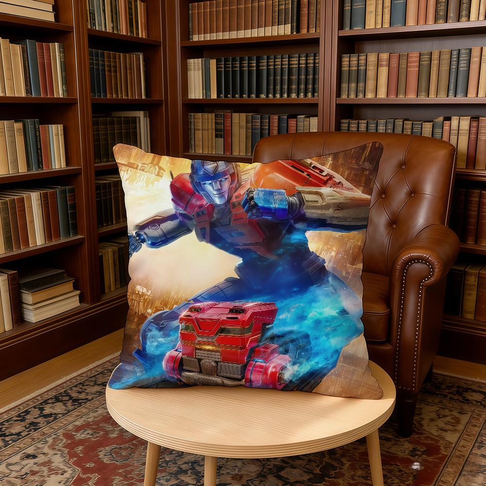Т-Трансформеры-ЕС Мультяшная О-Одна-ЕС наволочка для подушки Дом Офис Подарки на День Рождения Юбилей Мягкая, приятная для кожи наволочка