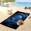 New Holland Custom Beach Towel, Print Your Name Text Lightweight Absorbent Towel for Swimming Travel