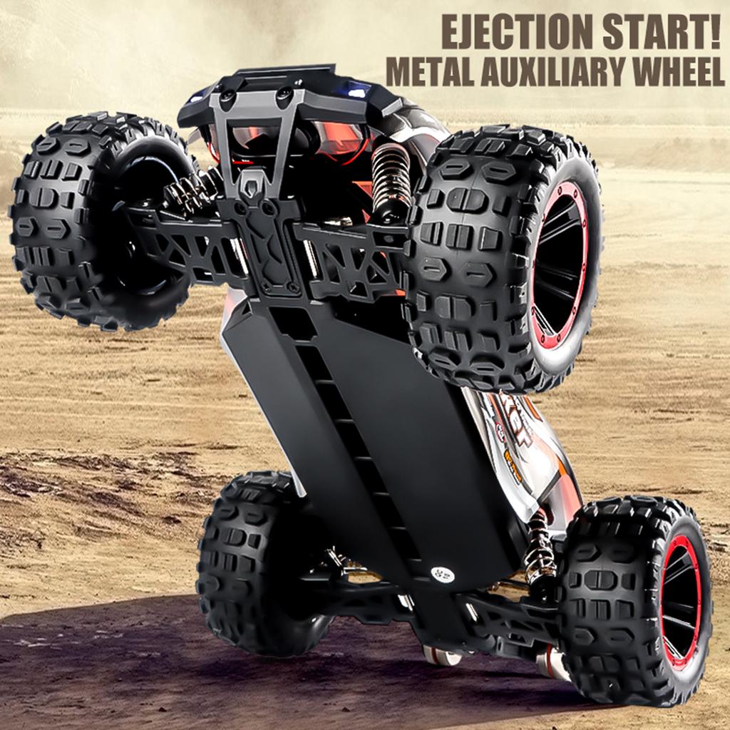Автомобиль с дистанционным управлением, 1:14 4WD, 2,4 ГГц, грузовик с дистанционным управлением, скоростной внедорожник, 75 км/ч, игрушечный автомобиль