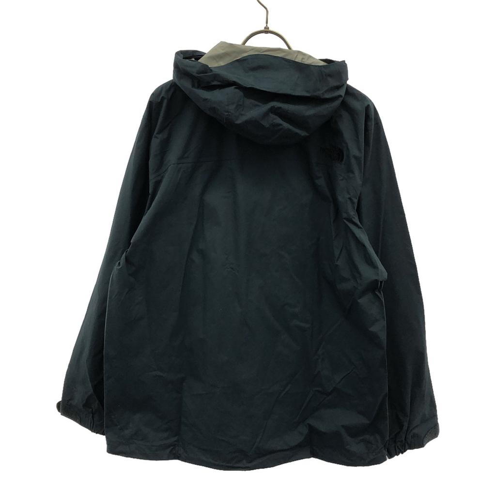 The North Face Logo Embroidery Dot Shot Jacket M Navy Outdoor NP10180 Men's Used