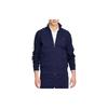 Polo Solid Color Zip Side Pocket Long Sleeve Jacket Men Jackets Navy-Blue 710743326-004