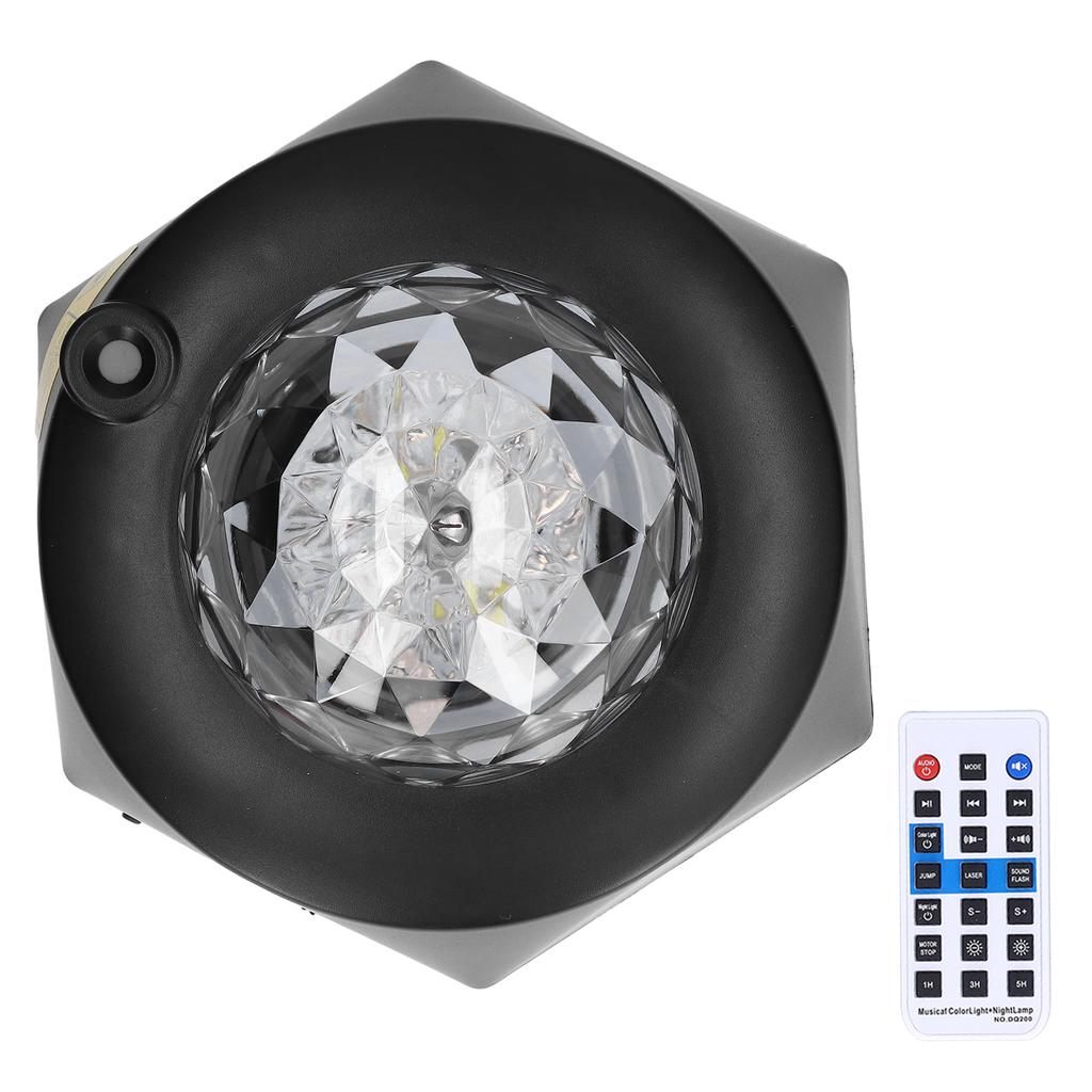 Star Projector Night Light USB Powered Remote Control Multiple Modes Multifunction Skylight