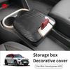 Декоративная крышка ящика для хранения центральной консоли для Mini JCW Countryman U25 2024 2025 ABS Защитная крышка для салона автомобиля Аксессуары