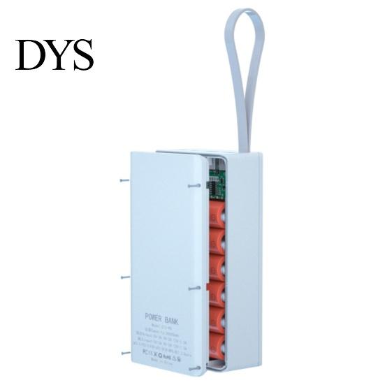 Портативное зарядное устройство Корпус C12 Power Bank Без пайки Съемный DIY Коробка для 12x18650 Кейс QC PD для смартфона