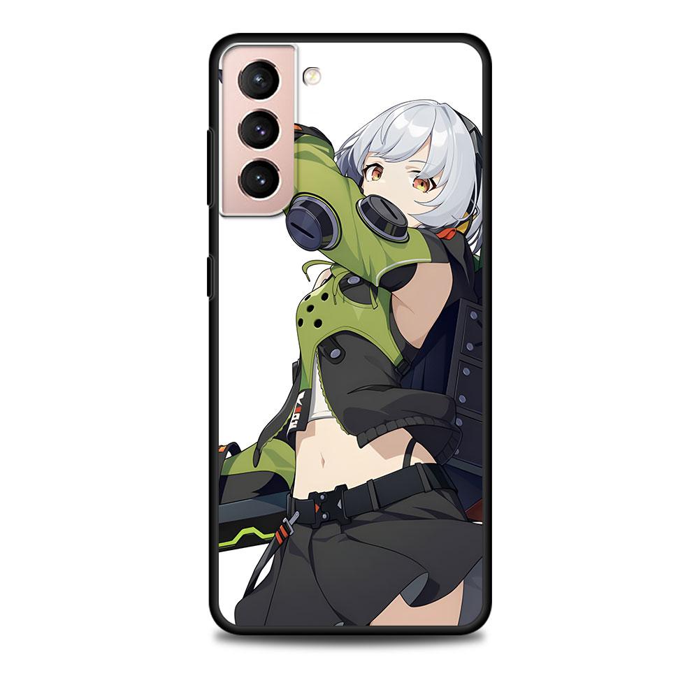 Чехол Anby Demara Zenless Zone Zero для Samsung Galaxy S23 S10e S10 S21 FE S22 S9 S24 Ultra S20 Plus Мягкий черный ТПУ Чехол для телефона