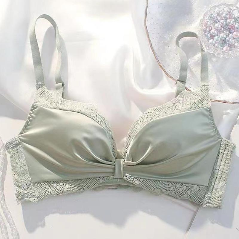 Нижнее белье, собранное без стального кольца, противопровисающий латексный бюстгальтер с регулировкой груди Pure Desire, ветрозащитный бюстгальтер