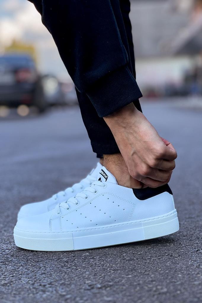 Chekich H Новая коллекция CH983 Теннисные мужские туфли Белый Черный Коричневый Загар