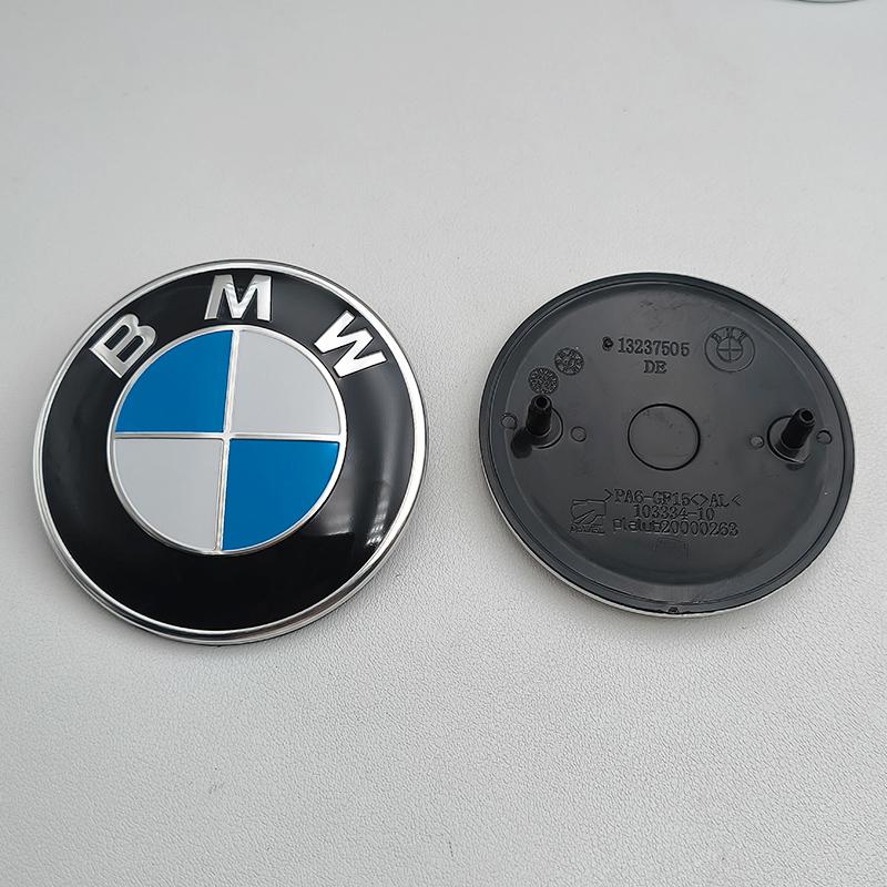 OSTB7 3d 82mm 74mm Car Front Hood Badge Bonnet Logo Rear Trunk Emblem For BMW E46 E39 E90 E36 E60 E30 E87 M2 M3 M4 M5 50th Anniversary