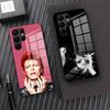 Чехол для телефона Singer D-David Bowie для Samsung A25 A13 A33 5G A54 A36 A35 A56 A52 A14 Ударопрочный стеклянный чехол