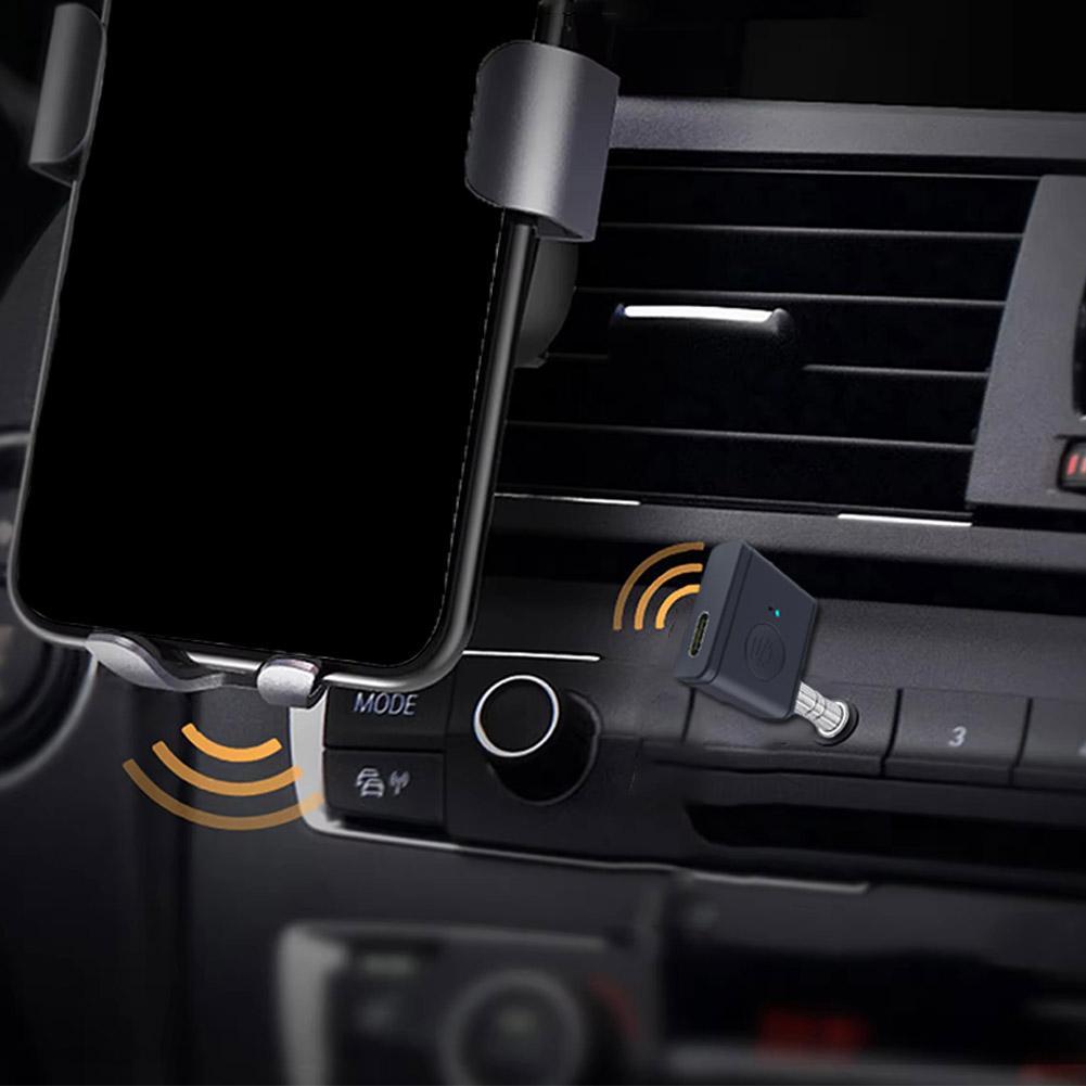 Bluetooth 5.3 автомобильный AUX аудио приемник адаптер передатчик беспроводной Bluetooth приемник 3,5 мм разъем автомобильные аксессуары F9P3