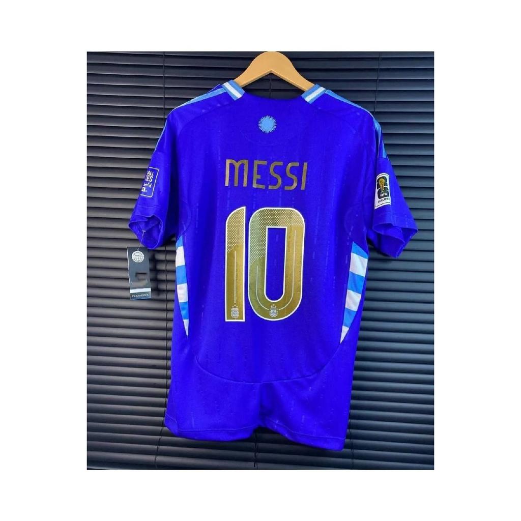 Аргентина 2024 Новый сезон, выездная майка Лионеля Месси (синий)