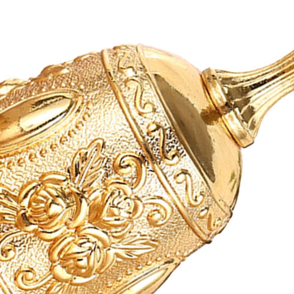 Polished Finish Metal Hand Bell Lotus Vintage Hand Bell Handbells Brass Call Bell For Teacher