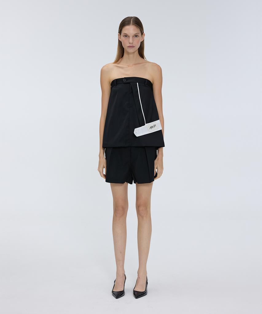 Meuameu Pants Layered Skirt Top