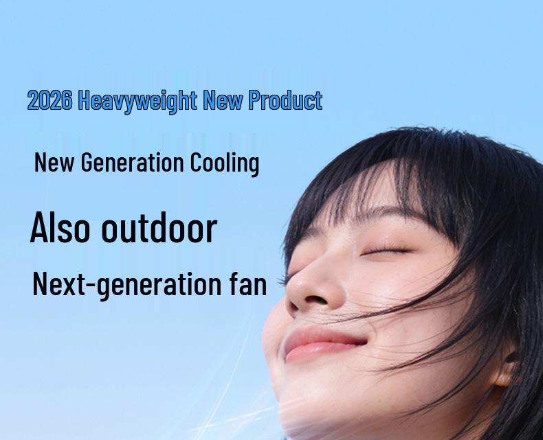 2026 Rechargeable High-Speed Mini Cooling Fan with Digital Display - Portable USB Handheld Ice Pack Fan