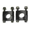 2pcs Single Hole Handlebar Mount Bracket 22mm Diameter Universal Handlebar Risers  For Dirt Bike