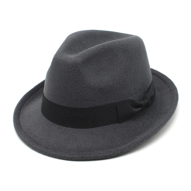 Мужские и женские цилиндры, черная джазовая шляпа с бантом, шерстяная шляпа, маленькая шляпа с загнутыми полями, джинсовый цилиндр.