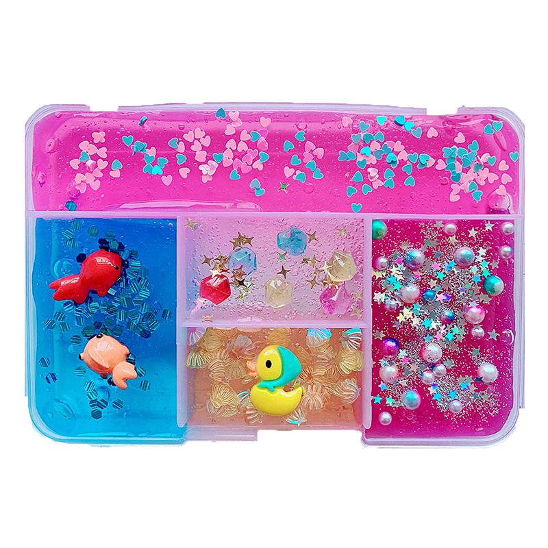 Soft Cute Stretchy Elasticity Slime Fluffy Foam Slime Kit Toys Gift