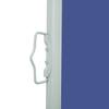 Retractable Side Awning 120 x 300 cm Blue