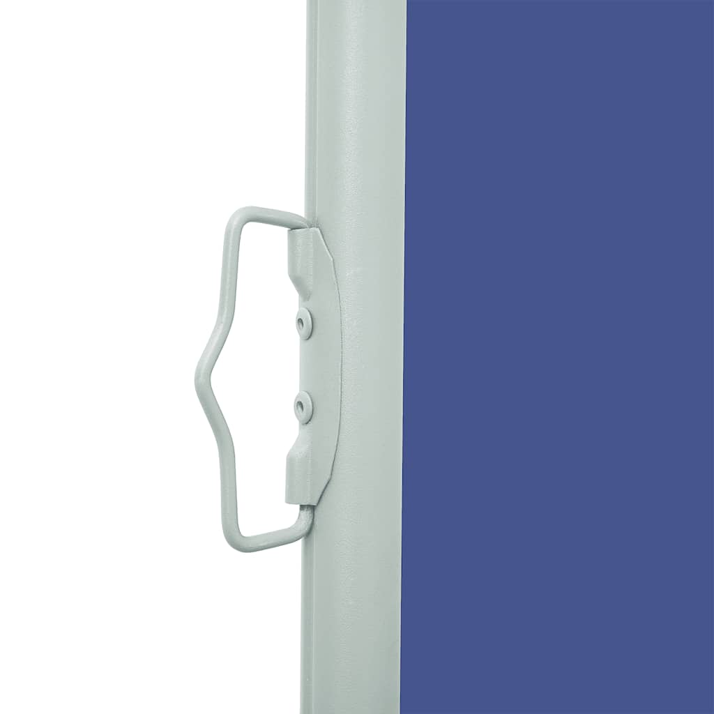Retractable Side Awning 120 x 300 cm Blue