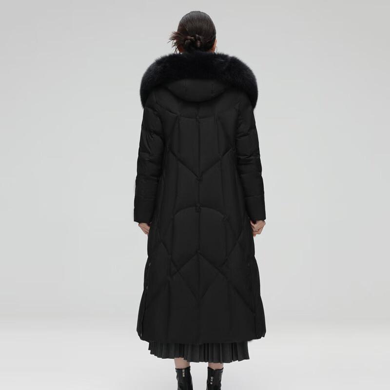 Женский длинный приталенный зимний пуховик Xuezhongfei X40146108F