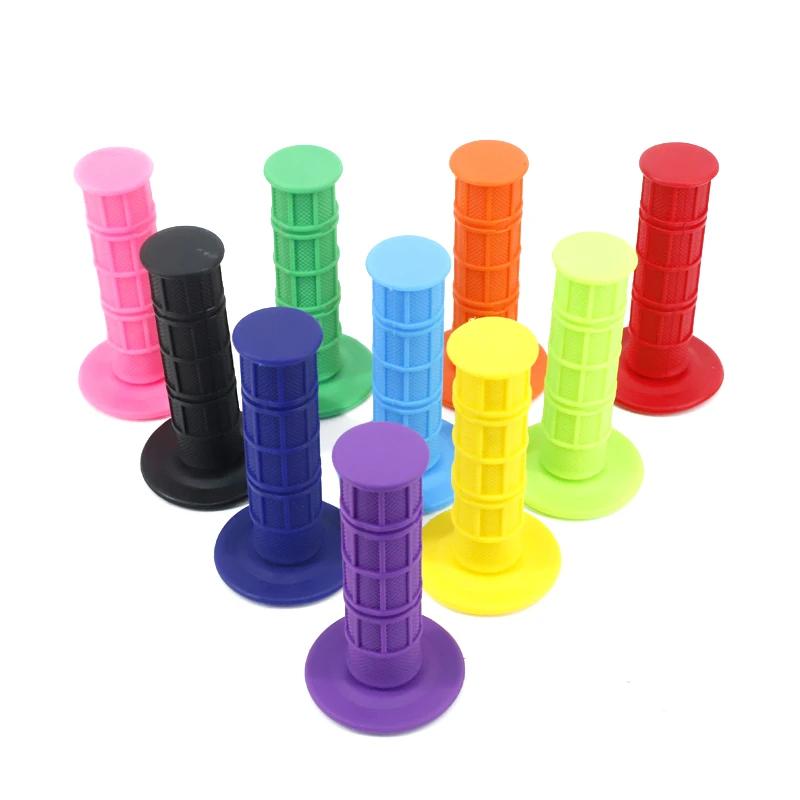 Мягкая Резина Мото Руль Универсальный 22/24 ММ Скутер Ручки Руля Мотоцикл Руль Для Protaper Ручка Мотоцикл Аксессуары