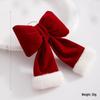 Large Striped Plaid Bow Knot Christmas Tree Ornament for Holiday Decor