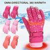 Snow Snowboard Waterproof Ski Kids Cycling Gloves Outdoor Sports Mittens Children Skiing Gloves