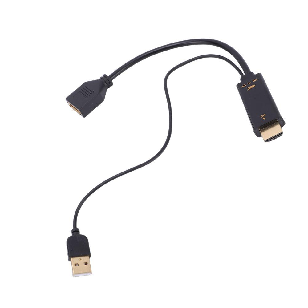 Кабель Plug and Play HD Multimedia Interface на DisplayPort (розетка) для дисплеев высокого разрешения