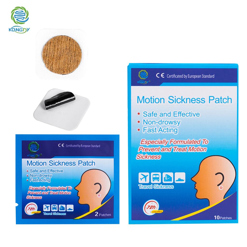 10 шт./коробка пластырь против укачивания китайский традиционный травяной пластырь для семьи счастливого путешествия
