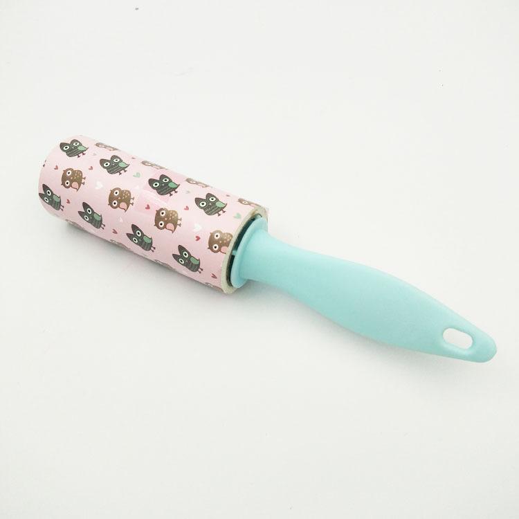 1/4pcs Mini Portable Lint Roller Clothes Dust Fluff Pet Hair Sticky Brush Rolls Clothes Coat Lint Roller Dog Pet Hair Remover