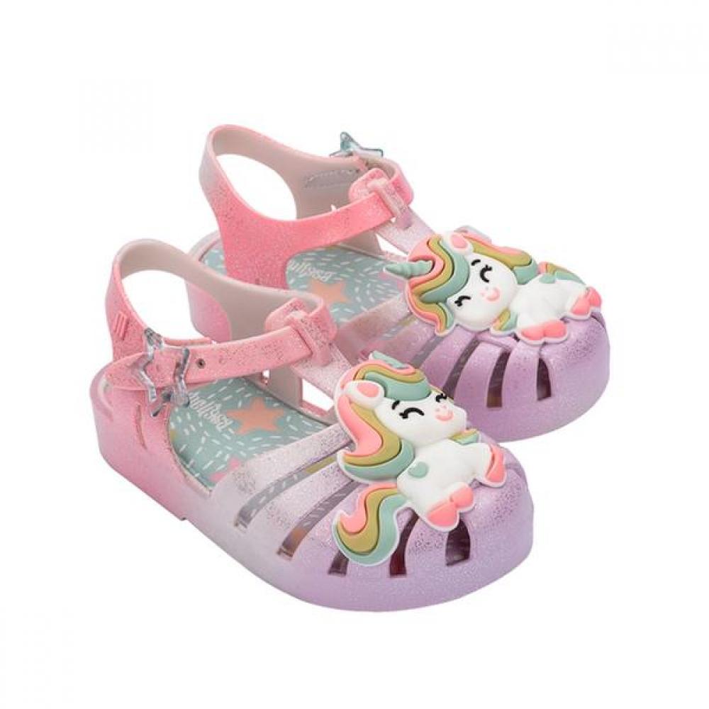 Mini Melissa Toebox Possession Uni Baby Jelly Shoes Sandals Mskcg2tspu11