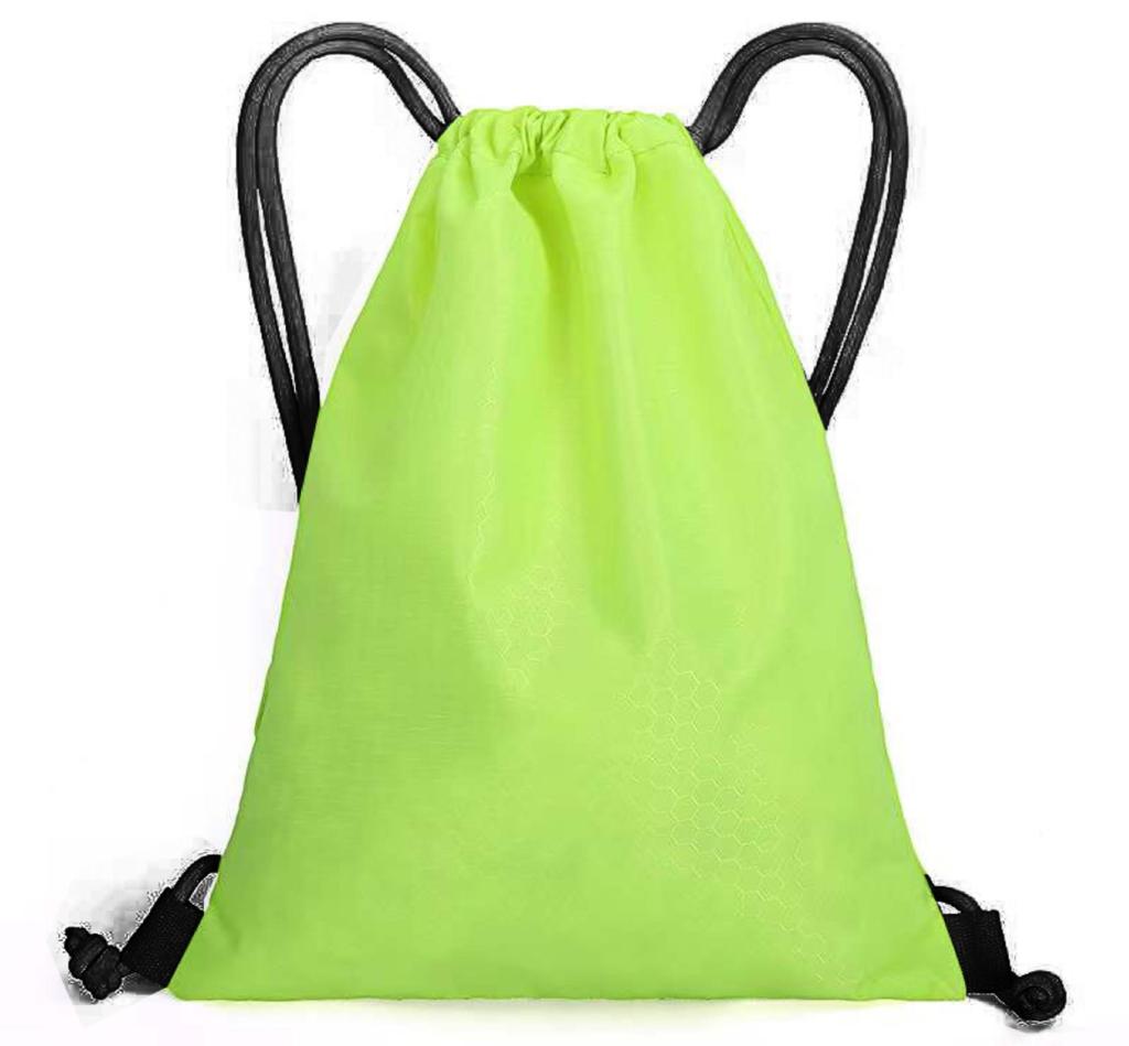 Waterproof Sports Drawstring Backpack for Fitness, Basketball, and Football Storage