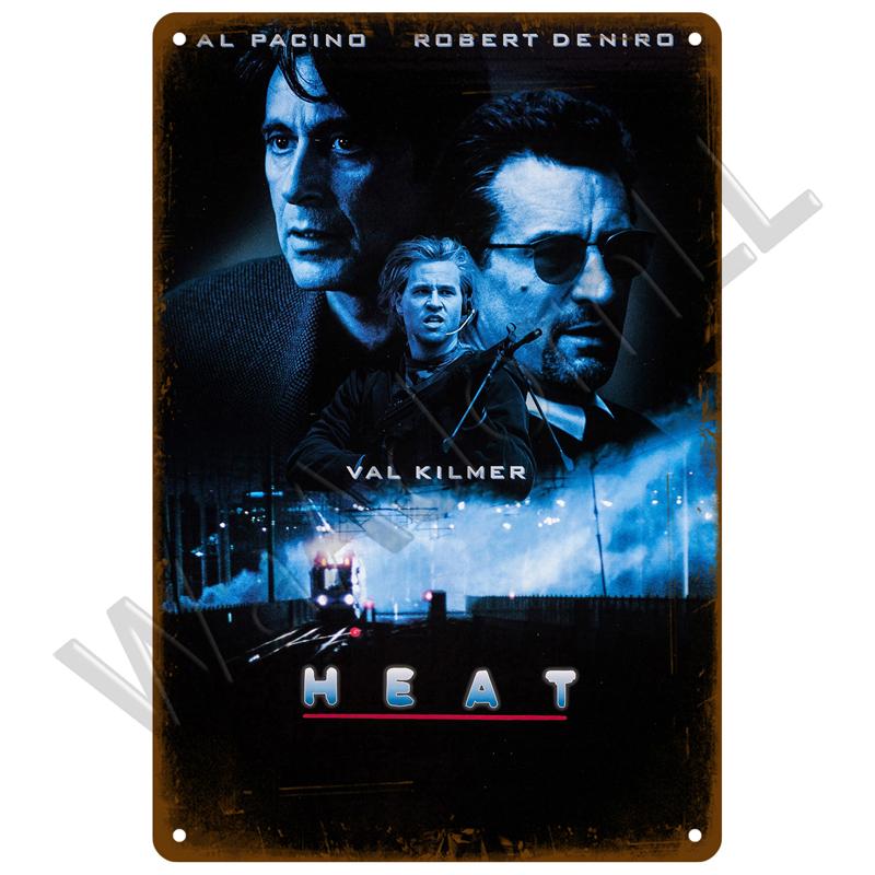 Vintage Metal Sign Movie Retro Tin Sign Aesthetic Living Room Metal Wall Decor Decoration Cinema Industrial Deco Films Poster