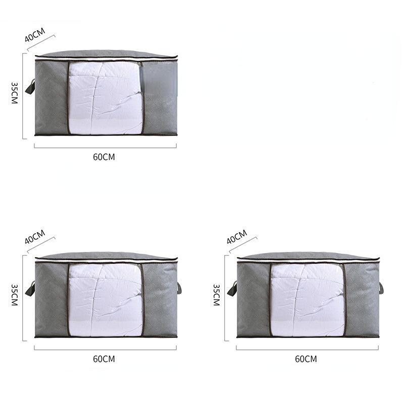 Складная сумка для домашнего хранения 1/2/3/4/4 шт., новая водонепроницаемая ткань Оксфорд, постельное белье, подушки, одеяло, сумка для хранения, сумка для хранения одежды, органайзер