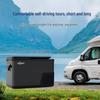 Daipan 30L Dual-Use Vehicle Refrigerator with Universal 12V/24V Compressor for Trucks, Cars, and Home Use