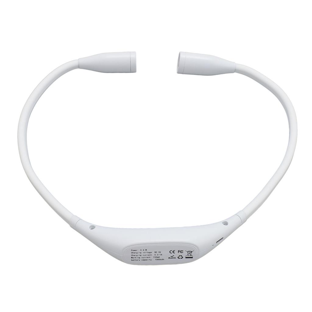 LED Neck Reading Light Professional Rechargeable 360 Degree Adjustable Crocheting Light for Reading