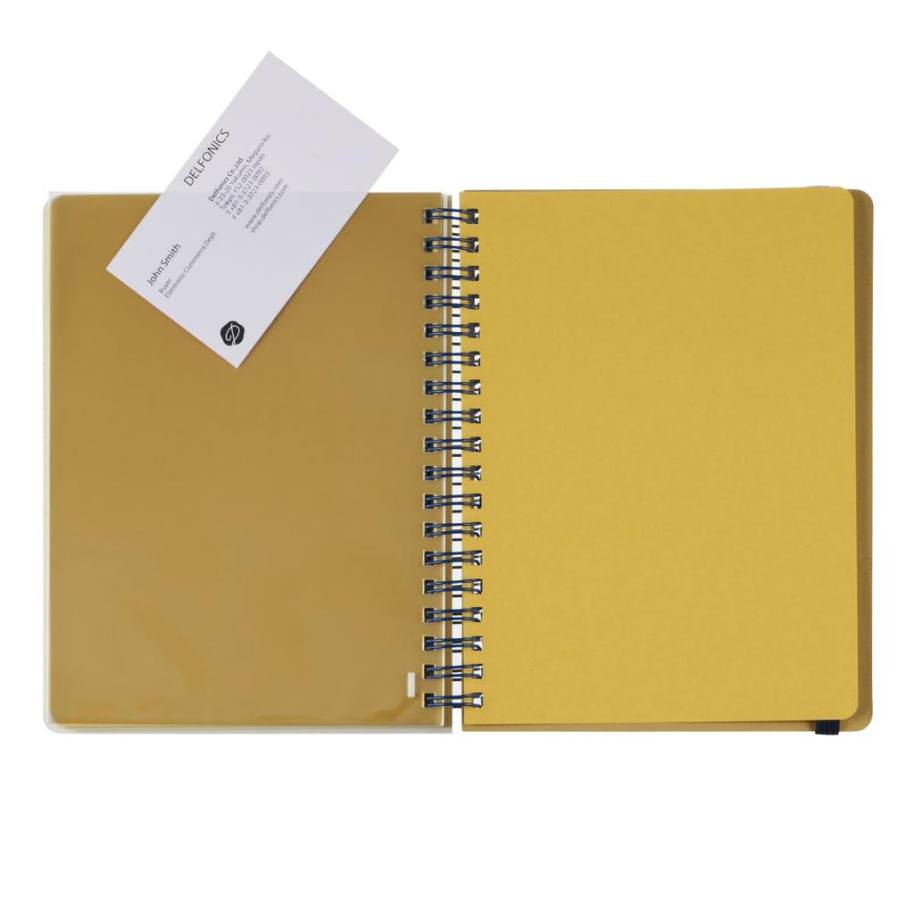 Delfonics Planner 2025-2026 Edition (Starting March 2025) Rollbahn Moji L Monthly Planner (Lemon)