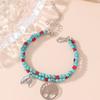 Popular golden shell temperament trend niche versatile leaf personalized design bracelet jewelry