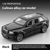 1/32 Scale Rolls-Royce Cullinan Alloy Car Model with Lights and Sounds, Children's Toys, Desktop Collection Ornaments, Boys' Birthday Gifts