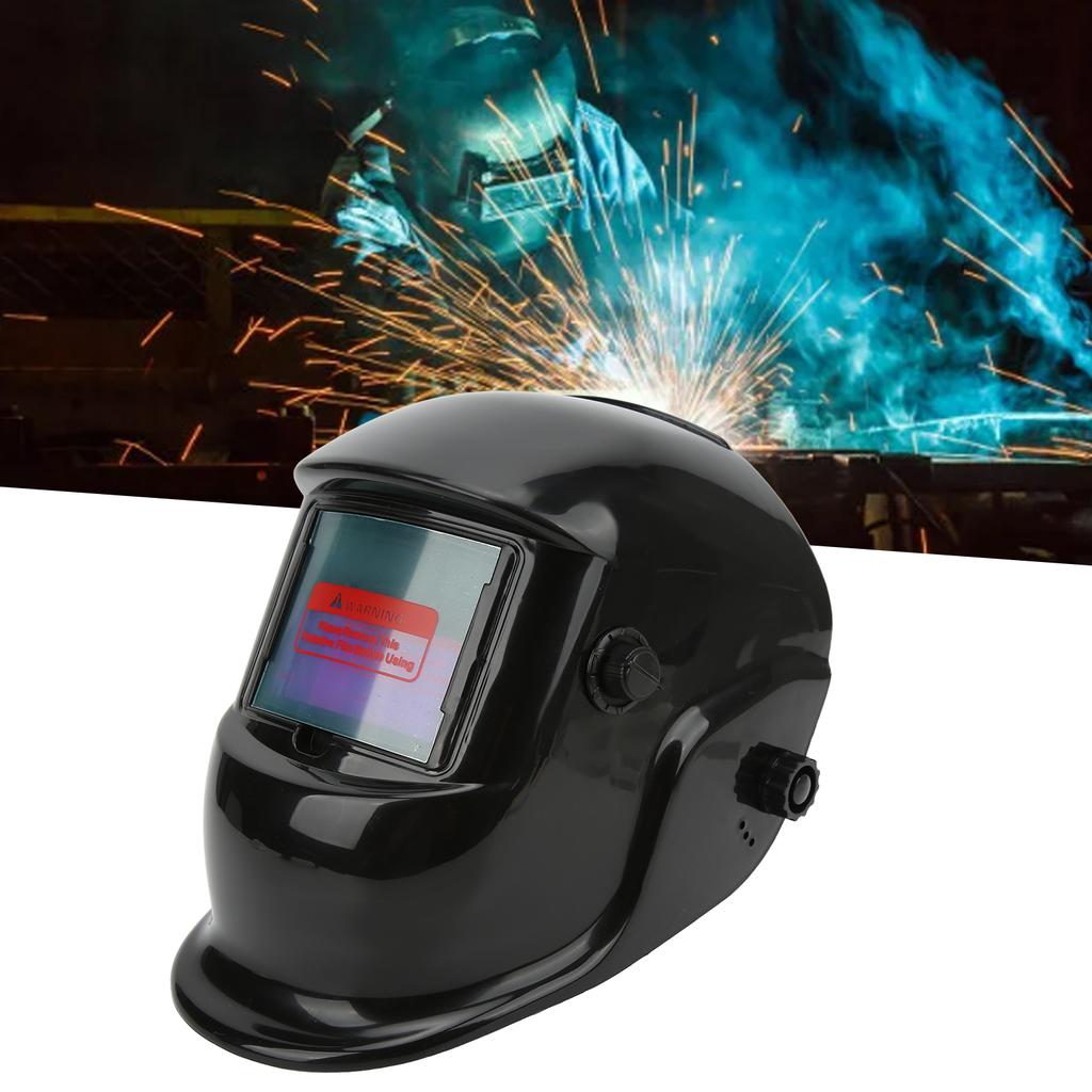 Автоматический затемняющийся сварочный шлем с цветным ЖК-дисплеем, регулируемый, антибликовый, с защитой от брызг и ультрафиолета