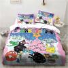 3D Мультяшный Постельный Комплект B-Барбапапа Набор Пододеяльника с Наволочками Мягкий Приятный к Коже Односпальный Кинг-сайз Для Детей Подарок на День Рождения