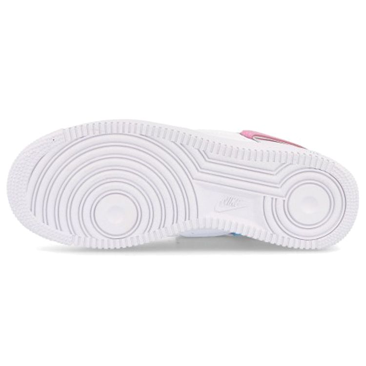 Nike Air Force 1 LXX White Pink Aqua Женские кроссовки Pink-Rise Bleached-Aqua DC1164-101