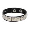 New Black Punk Spike Rivets Bracelets For Women Stud Bracelet PU Leather Charm Cuff Bracelets Cuff Bangles Jewelry Party Gift