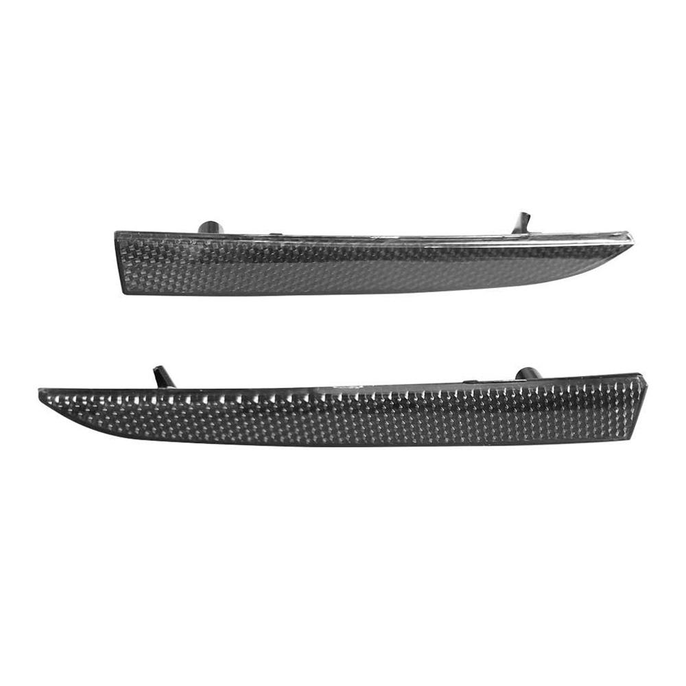 Дымчатые отражатели диффузора заднего бампера для Chevy Camaro 2016-2022 LT SS ZL1