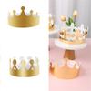 20Pcs Friendly Paper Birthday Crowns For Adults Kids Party Celebrations Assorted Colors Safe Design