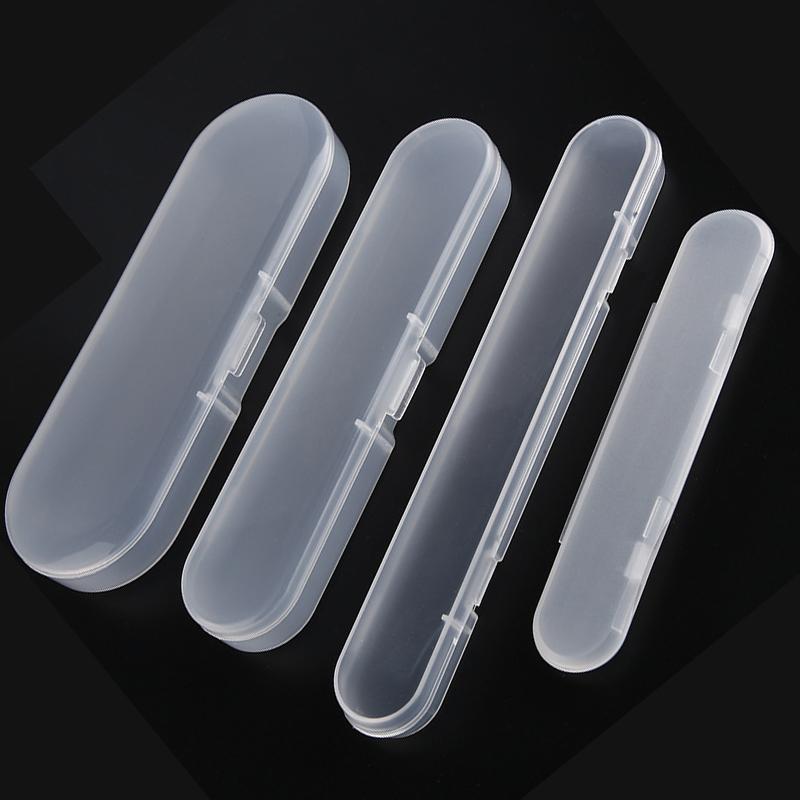 4 шт. полипропиленовая коробка, ящик для косметических инструментов, упаковочная коробка для ножа для бровей, прозрачная пластиковая коробка для хранения