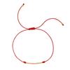 2025 Year of the Snake Lucky Red String Handmade Beaded Bracelet Set with Evil Eye for Couples